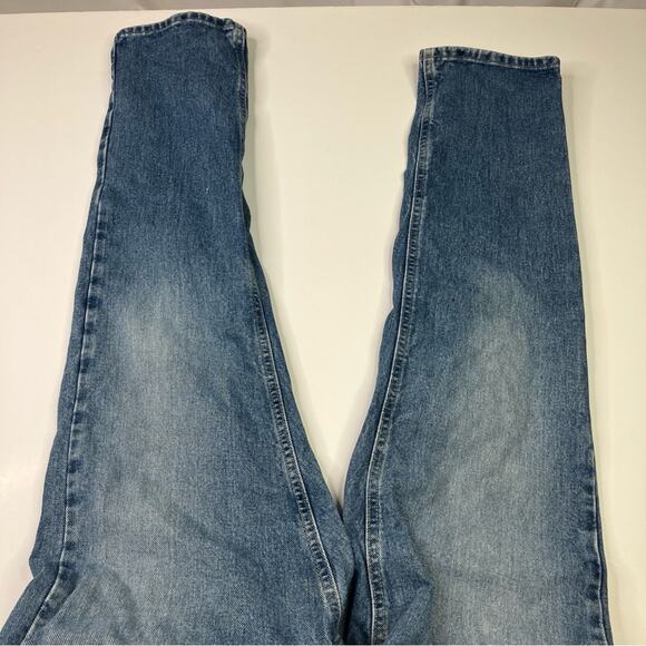 Tommy Hilfiger | Y2K Star Perfect T Jeans Medium Wash Faded Denim Cotton 6 - Picture 9 of 12